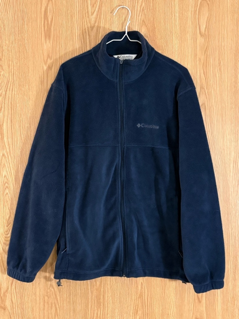Columbia Navy Full-Zip Performance Fleece Jacket